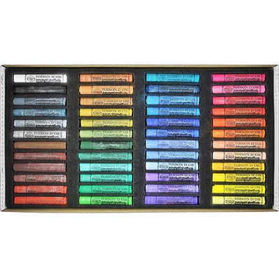 Extra jemný suchý pastel v sade Toison d&#039;Or 8550 a - 48 ks