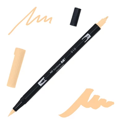 Obojstranný popisovač Tombow abt dual brush - 910, opal