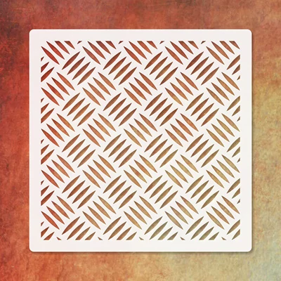 Textúrovacia 3D šablóna, 9,5x9,5 cm - 002