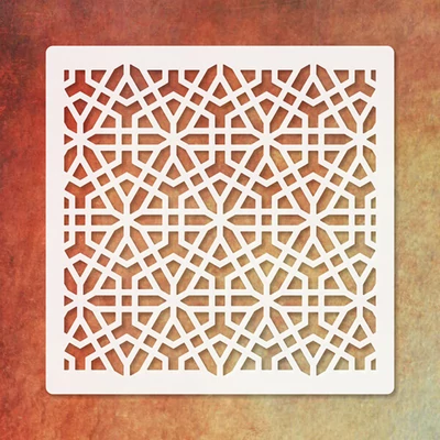 Textúrovacia 3D šablóna, 9,5x9,5 cm - 012