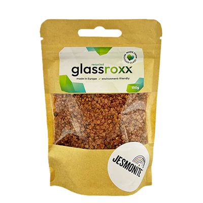 Sklenený granulát Jesmonite GlassRoxx, 150 g - bronze