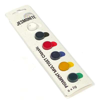 Sada pigmentov do akrylátovej živice Jesmonite, 6x2 g - Classic
