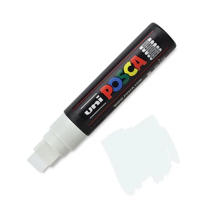Popisovač UNI POSCA PC-17K, 15 mm - 1, biely