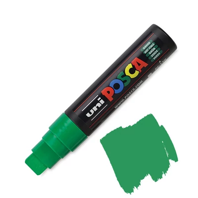 Popisovač UNI POSCA PC-17K, 15 mm - 6, zelený