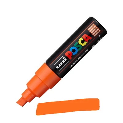 Popisovač UNI POSCA PC-8K, 8 mm - 4, oranžový