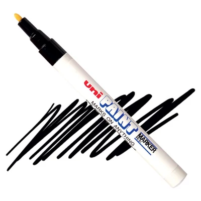 Lakový popisovač na olejovej báze UNI Paint PX-21 - čierny, 0,8 - 1,2 mm