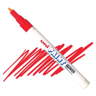 Lakový popisovač na olejovej báze UNI Paint PX-21 - červený, 0,8 - 1,2 mm