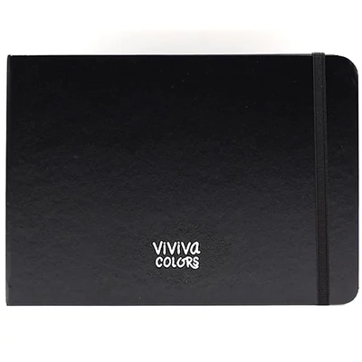 Skicár Viviva Sketchbook Cotton, 300 g, hrubý povrch, 40 strán - A5 na šírku