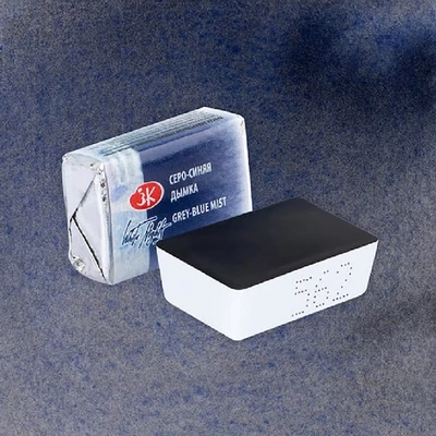 Akvarelová farba v panvičke White Nights, 2,5 ml, granulačná - 562, grey-blue mist