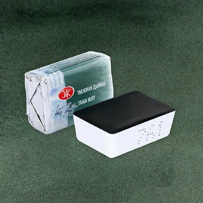 Akvarelová farba v panvičke White Nights, 2,5 ml, granulačná - 761, taiga mist