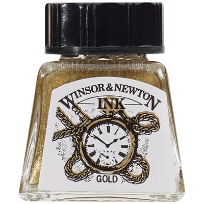 Atrament Winsor&amp;amp;Newton, 14 ml - 283, gold