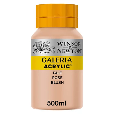 Akrylová farba Winsor&amp;Newton Galeria, 500 ml - 257, pale rose blush