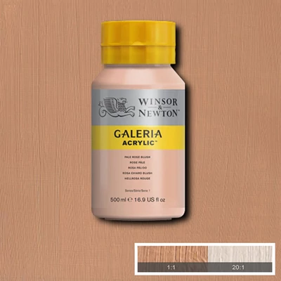 Akrylová farba Winsor&Newton Galeria, 500 ml - 257, pale rose blush