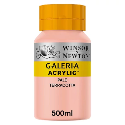 Akrylová farba Winsor&amp;Newton Galeria, 500 ml - 437, pale terracotta