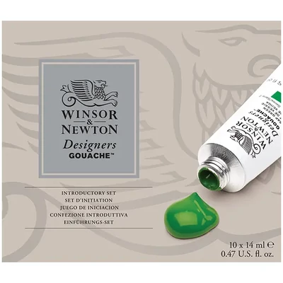 Sada gvašových farieb Winsor &amp; Newton Designers, 10x14 ml