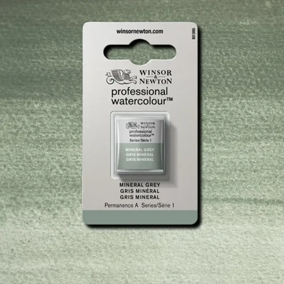 Akvarelová farba Winsor&Newton Professional, 1/2 panvičky - 427, mineral grey