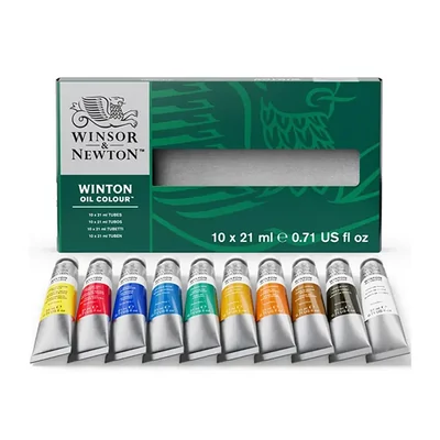 Sada olejových farieb Winsor&amp;Newton Winton - 10x21 ml