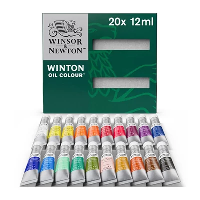 Sada olejových farieb Winsor&Newton Winton - 20x12 ml