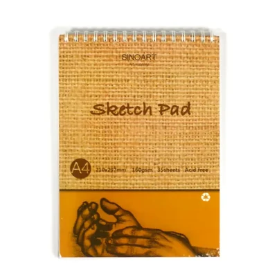 Sketch Pad kresliaci blok a skicár, 160 g, 35 listov, A4, špirálová väzba