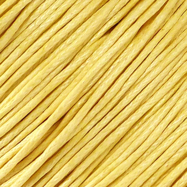 Voskovaná niť, 1 mm v metroch - 108 svetlo žltá
