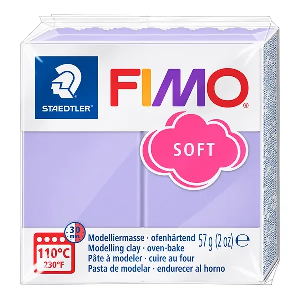 Modelovacia hmota do rúry FIMO Soft, 57 g - pastelový orgován (8020-605)