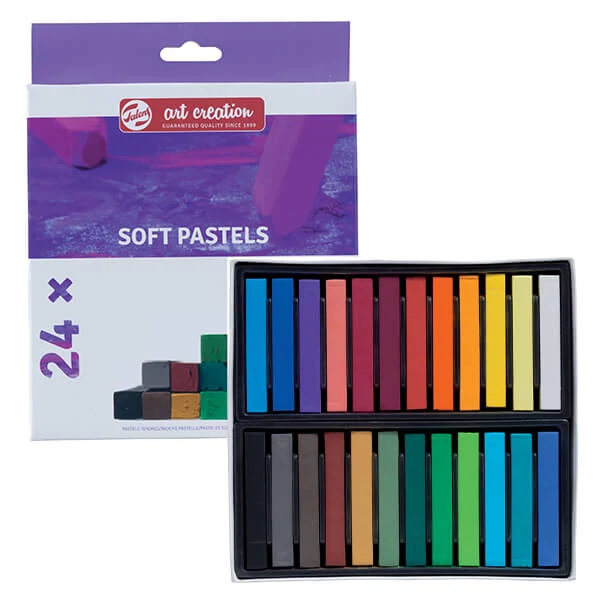 Sada suchých pastelov Talens Art Creation, 24 ks