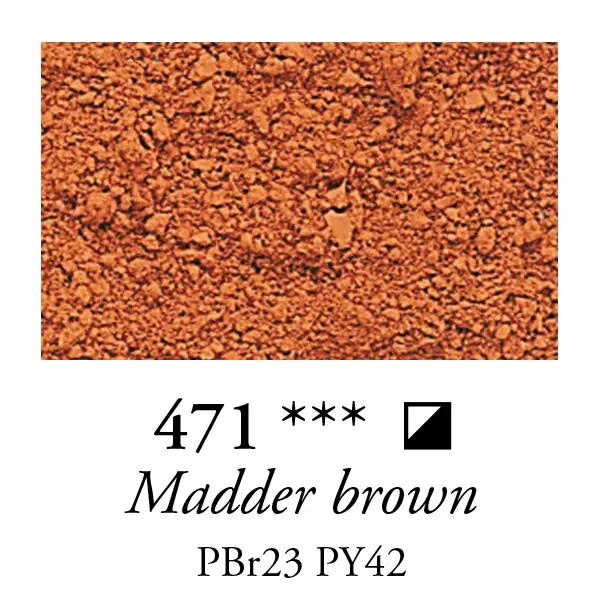 Pigment Sennelier - 471, madder brown, 150 g