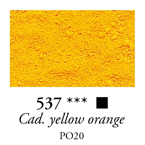 Pigment Sennelier - 537, cadmium yellow orange, 120 g