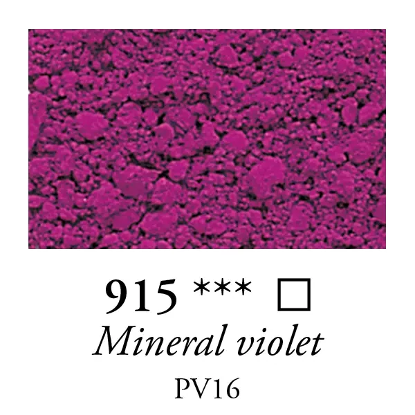 Pigment Sennelier - 915, mineral violet, 50 g