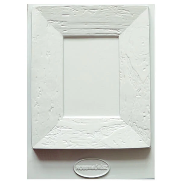 Plastová odlievacia forma Hobbyművész - rám na obraz, vzor dreva, 9x13 cm