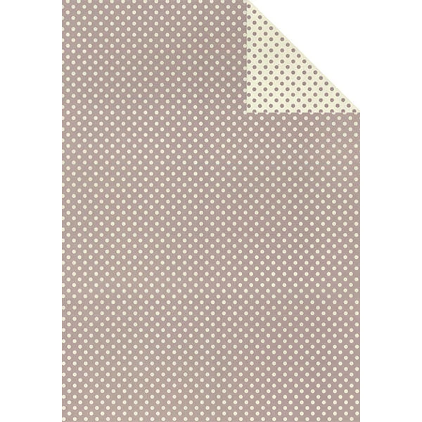 Papier na decoupage Tassotti - obojstranný bodkovaný, fialový