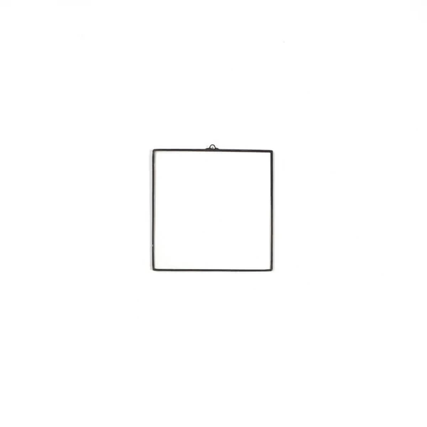 Sklenená tabuľa s oloveným rámom, štvorcová - 10x10 cm
