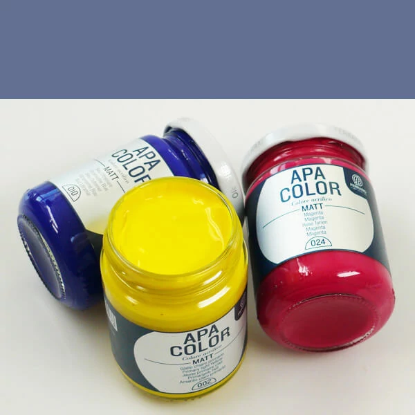 Akrylová farba APA Color, 150 ml - 08, cobalt blue