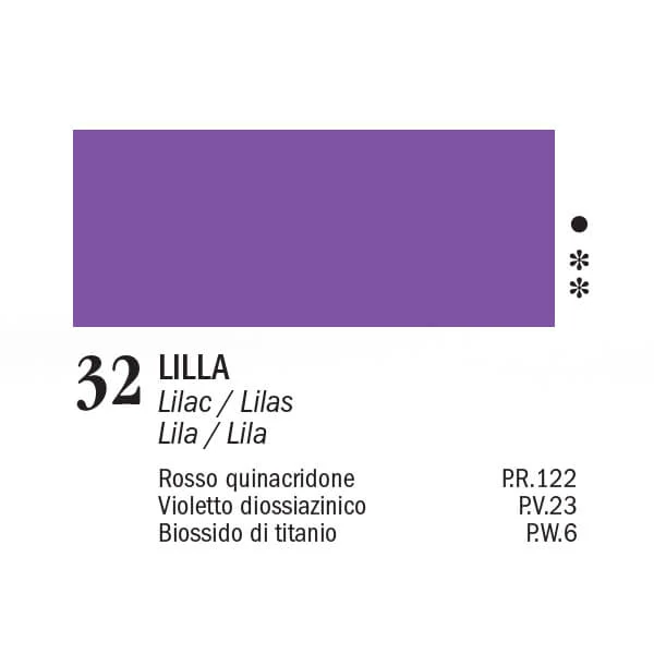 Akrylová farba APA Color, 150 ml - 32, violet- red shade