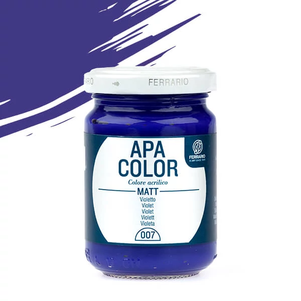Akrylová farba APA Color, 150 ml - 07, violet