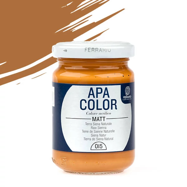 Akrylová farba APA Color, 150 ml - 15, raw sienna