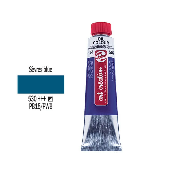 Olejová farba Talens Art Creation, 40 ml - 530, Sevres blue