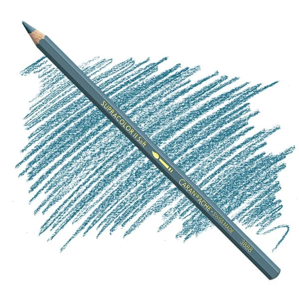Akvarelová ceruzka Caran d'Ache Supracolor Soft - 007, dark grey