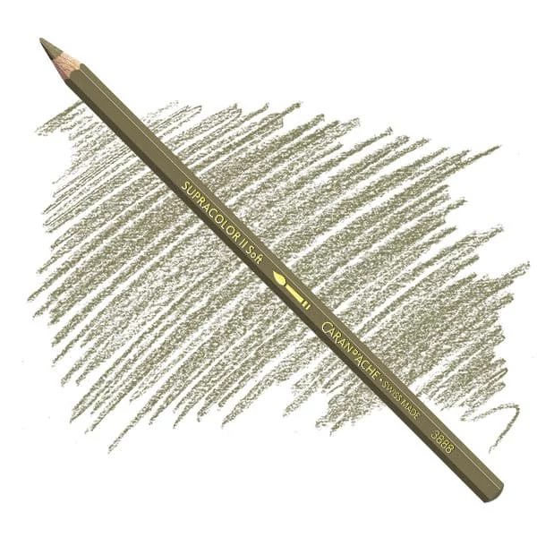 Akvarelová ceruzka Caran d'Ache Supracolor Soft - 039, olive brown
