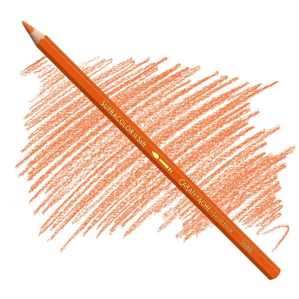 Akvarelová ceruzka Caran d'Ache Supracolor Soft - 050, flame red