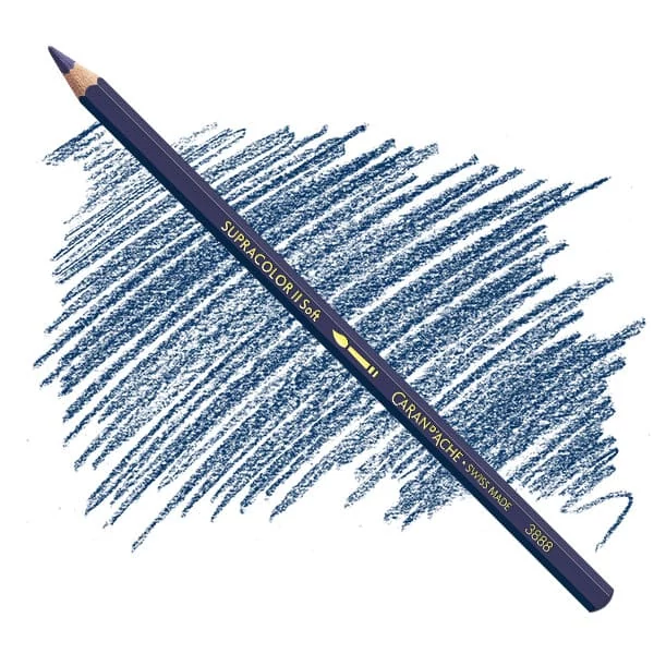 Akvarelová ceruzka Caran d'Ache Supracolor Soft - 139, indigo blue
