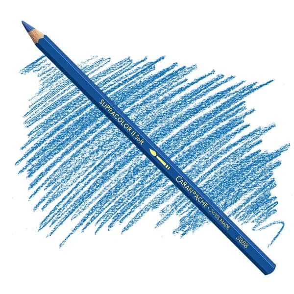 Akvarelová ceruzka Caran d'Ache Supracolor Soft - 150, sapphire blue