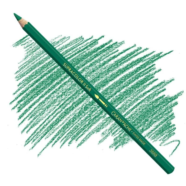 Akvarelová ceruzka Caran d'Ache Supracolor Soft- 200, bluish green
