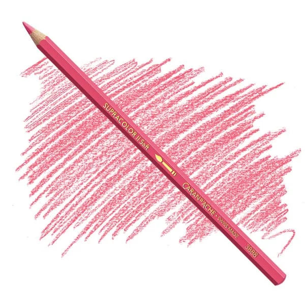 Akvarelová ceruzka Caran d'Ache Supracolor Soft - 270, raspberry red