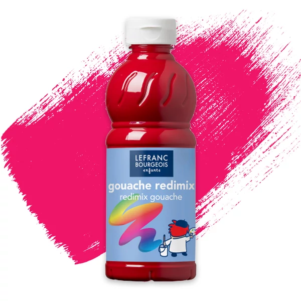 Temperová farba Redimix, 500 ml - primárna červená