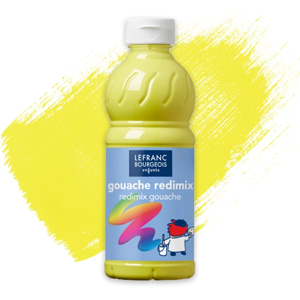 Temperová farba Redimix, 500 ml - citrónovo žltá