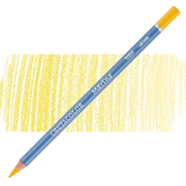Cretacolor Marino akvarellceruza - 108, chromium yellow