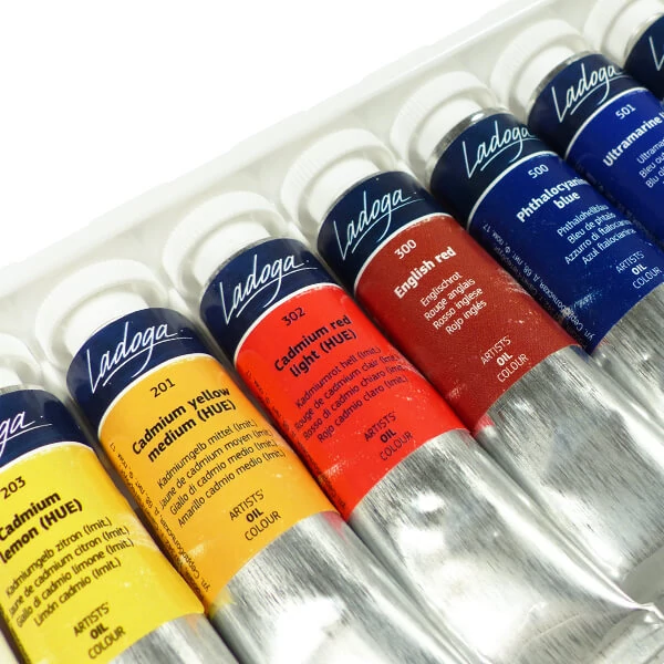 Sada olejových farieb Ladoga - 12x18 ml