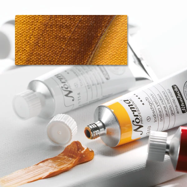 Olejová farba Schmincke Norma, 35 ml - 604, translucent ochre