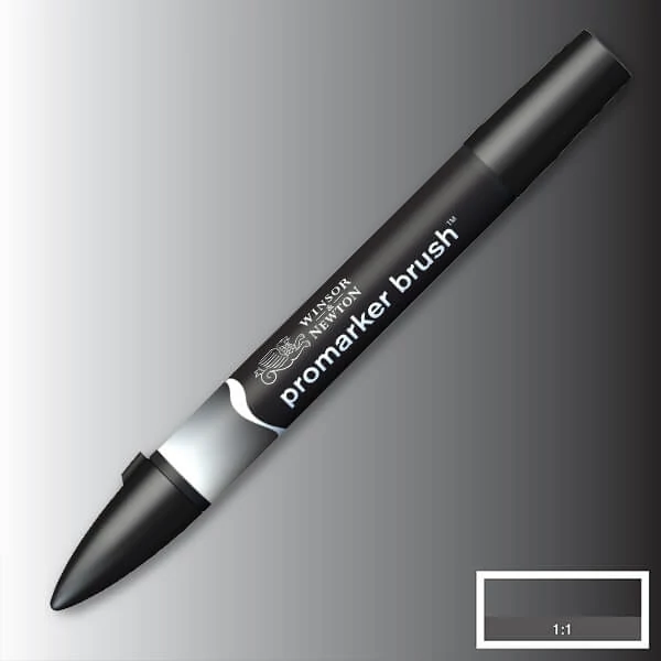 Obojstranný alkoholový popisovač Promarker Brush - BL, blender
